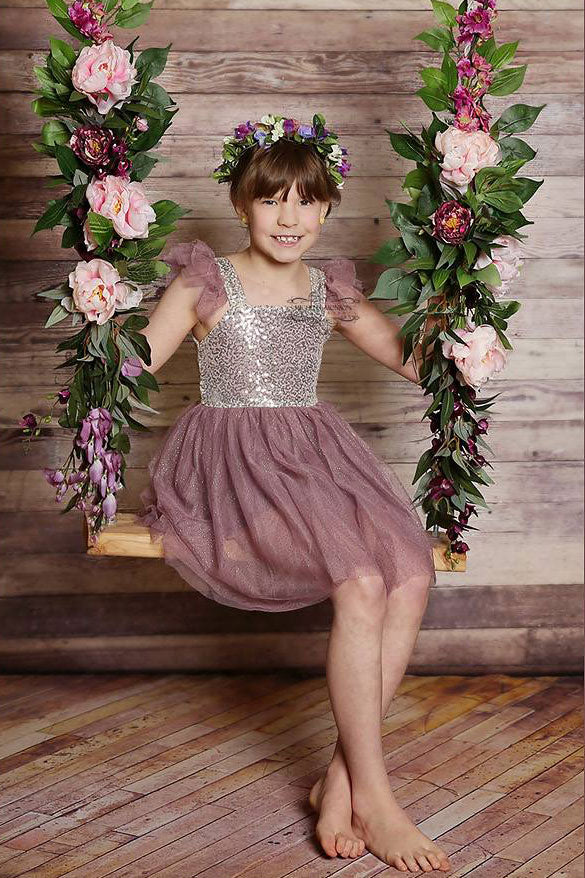 Spring Blossoms Floral Swing Handles Set Custom Order - Honeydrops Designs